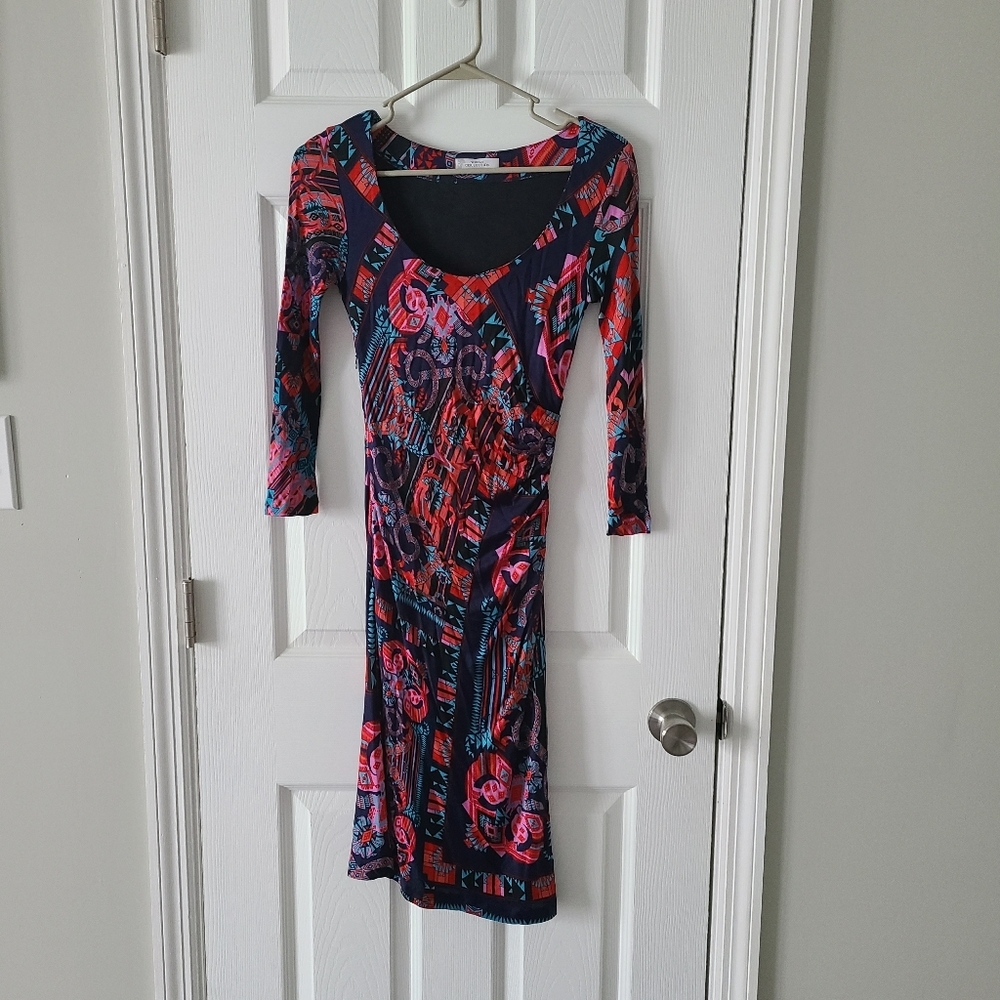 Versace Collection All Over Print Dress
